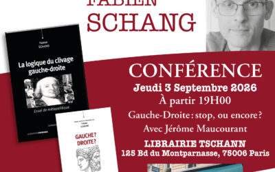 Fabien Schang chez Tschann